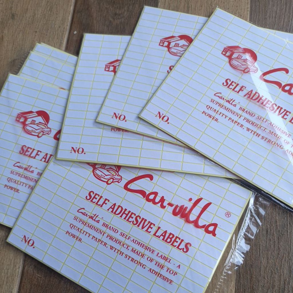

Kertas label merek Car-villa