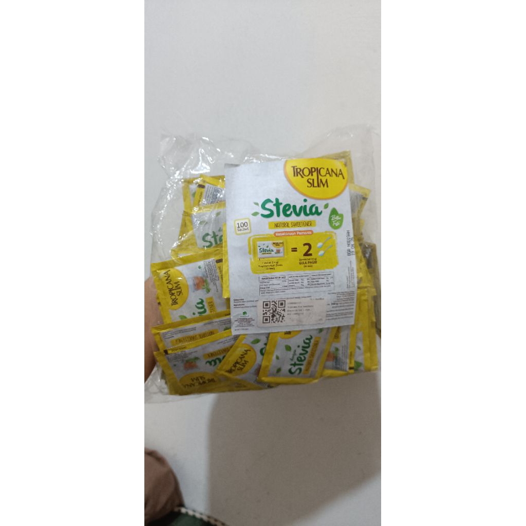 

gula stevia sachet beli 10 bonus 1