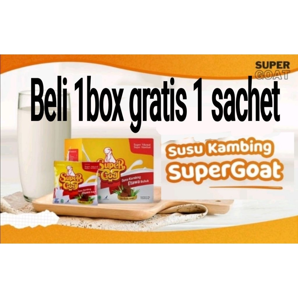 

Super goat / supergoat susu kambing etawa