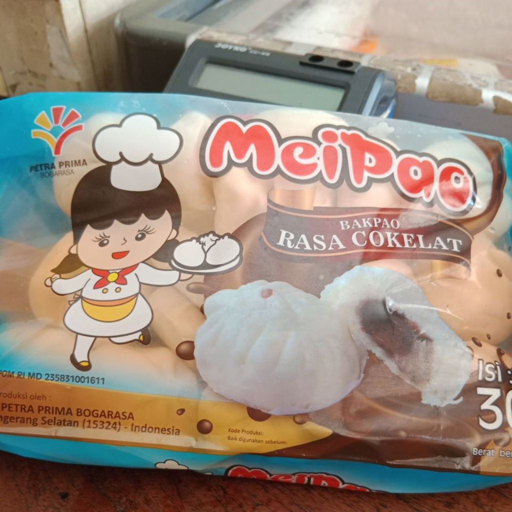 

Meipao coklat/ bakpao coklat