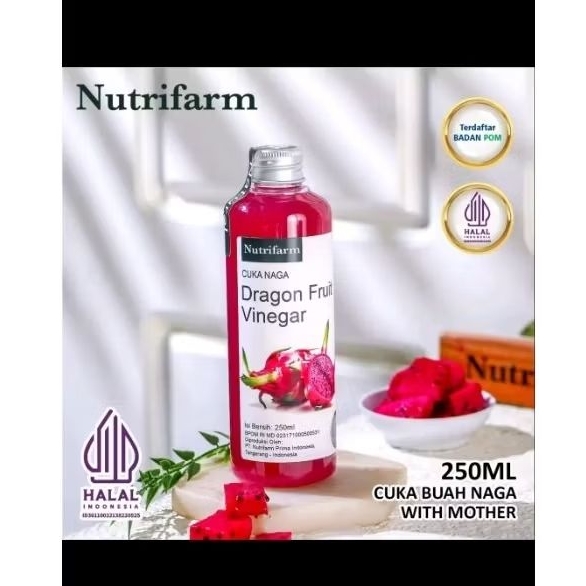 

cuka buah naga 250ml [ori segel organic]