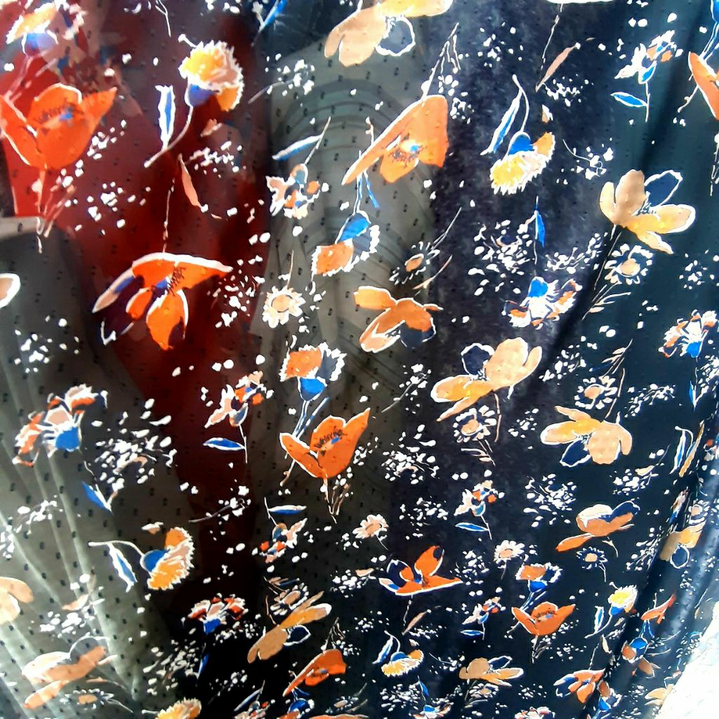 KAIN SIFON URAGIRI PREMIUM MOTIF BUNGA - KAIN SIFON RUBIAH PREMIUM MOTIF BUNGA  - KAIN SIFON MOTIF B