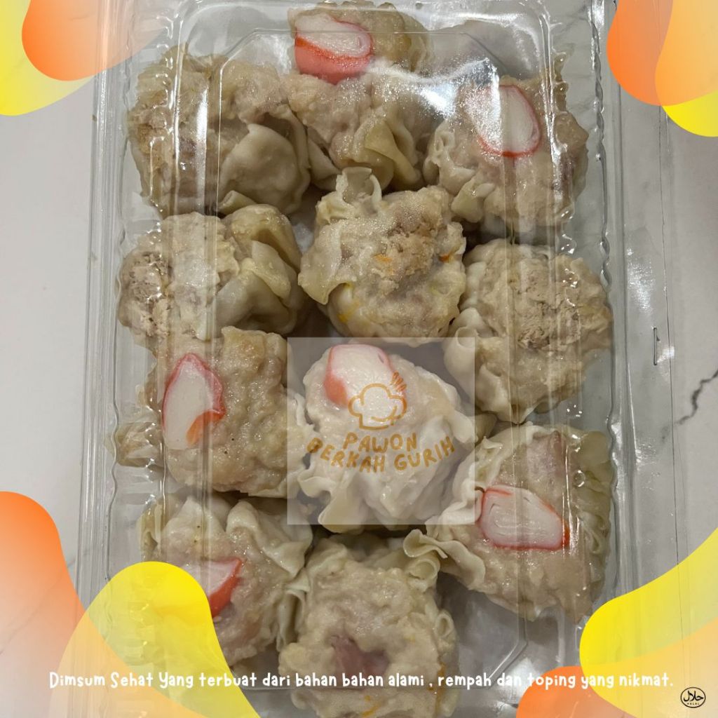 

DIMSUM CERIA ISI 25PCS / DIMSUM BOLEKAKA / HALAL