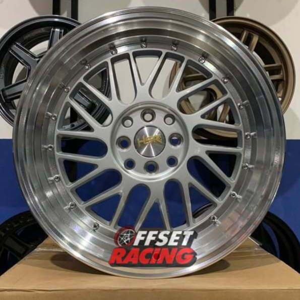 Velg R17 Mobil Jazz Yaris Swift Mobilio Livina Velg Mobil HSR PADDOCK Ring 17 Lubang 4