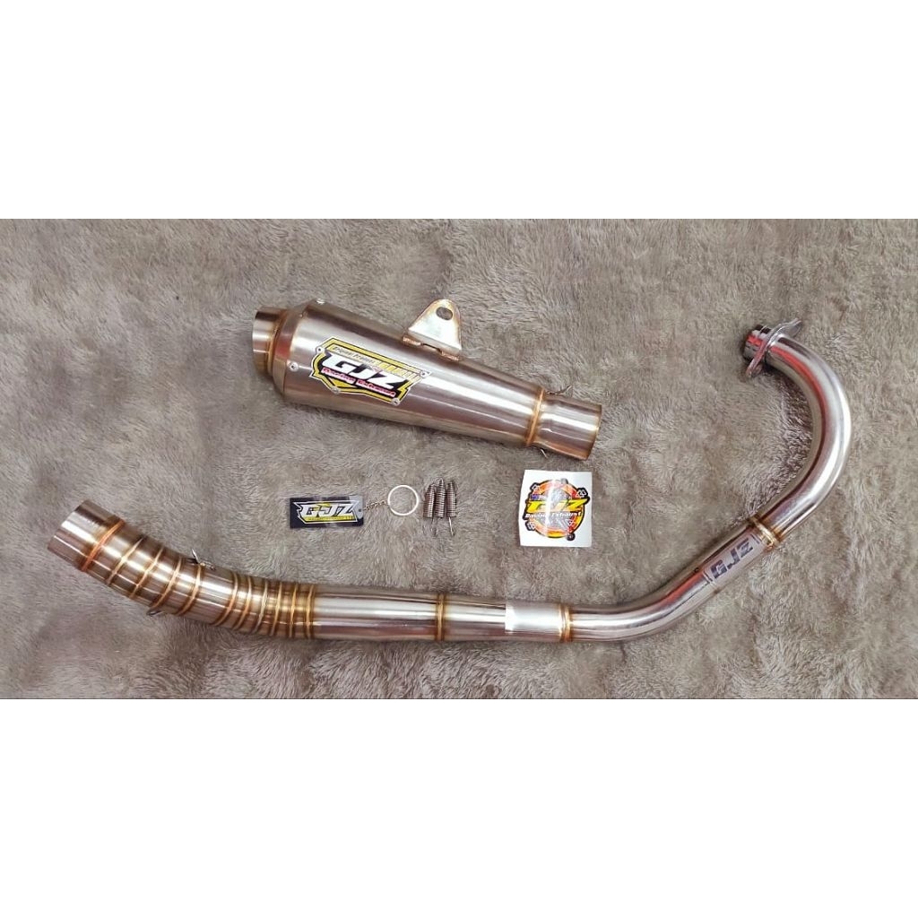 Knalpot Original Gjz Racing Exhaust Yerex Engker Engker Vixion Old Vixion New Nvl Nva