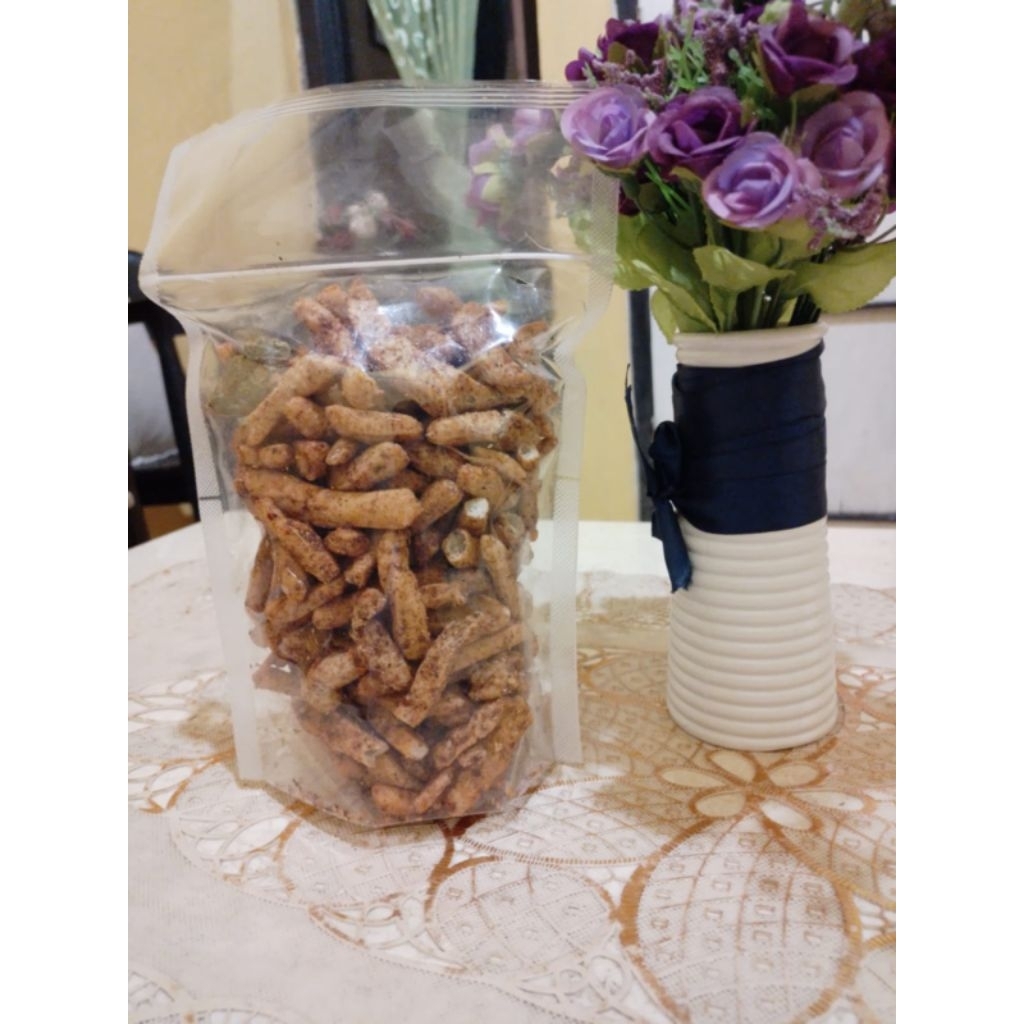 

VARASHA SNACK_ Basreng Pedas daun jeruk |250gram|500gram|1kg|