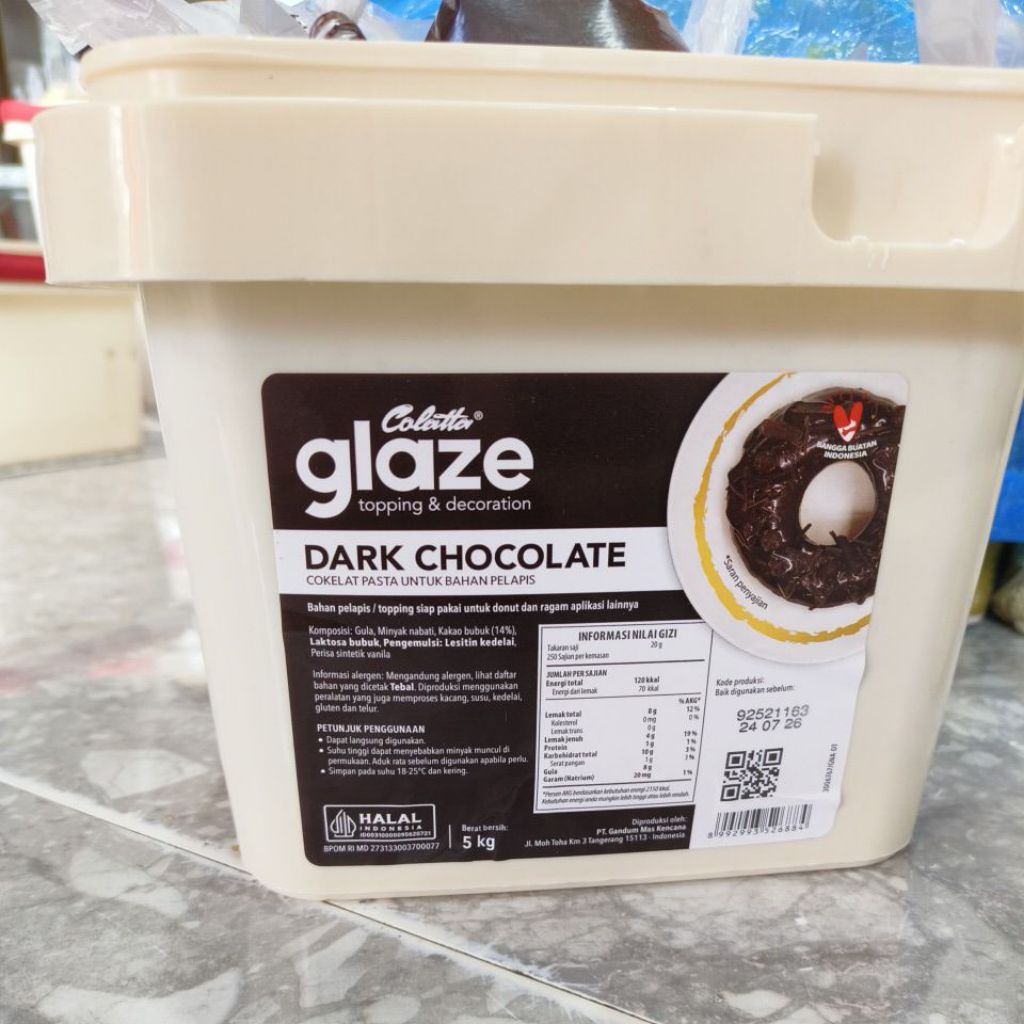 

glaze coklat colata