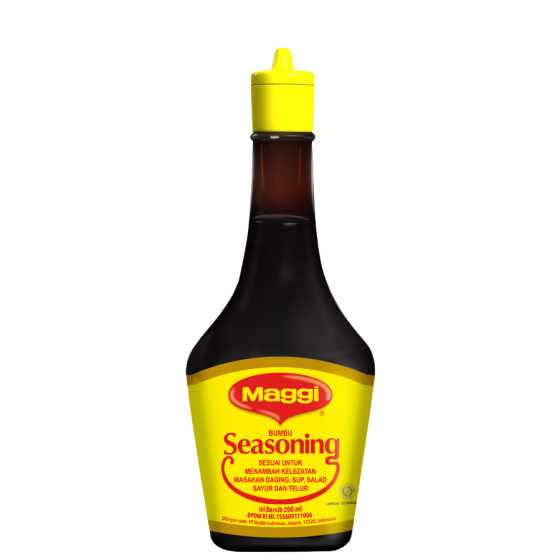 

Maggi Seasoning Sauce 200ml | Kecap Perasa Gurih Botol Besar - Bumbu Serbaguna untuk Masakan Lezat