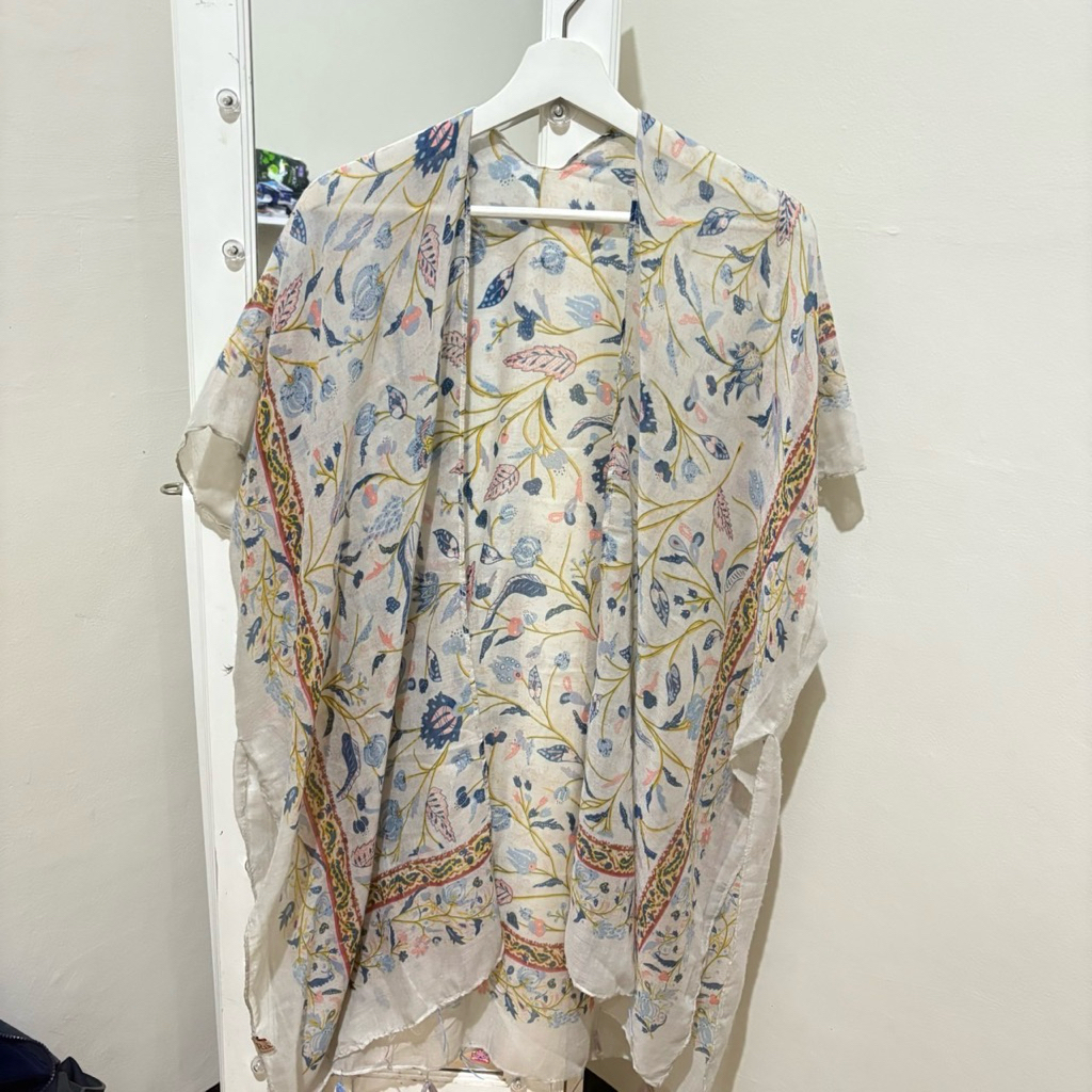 Preloved | KIMONO OUTER FLORAL - OUTER KIMONO WANITA