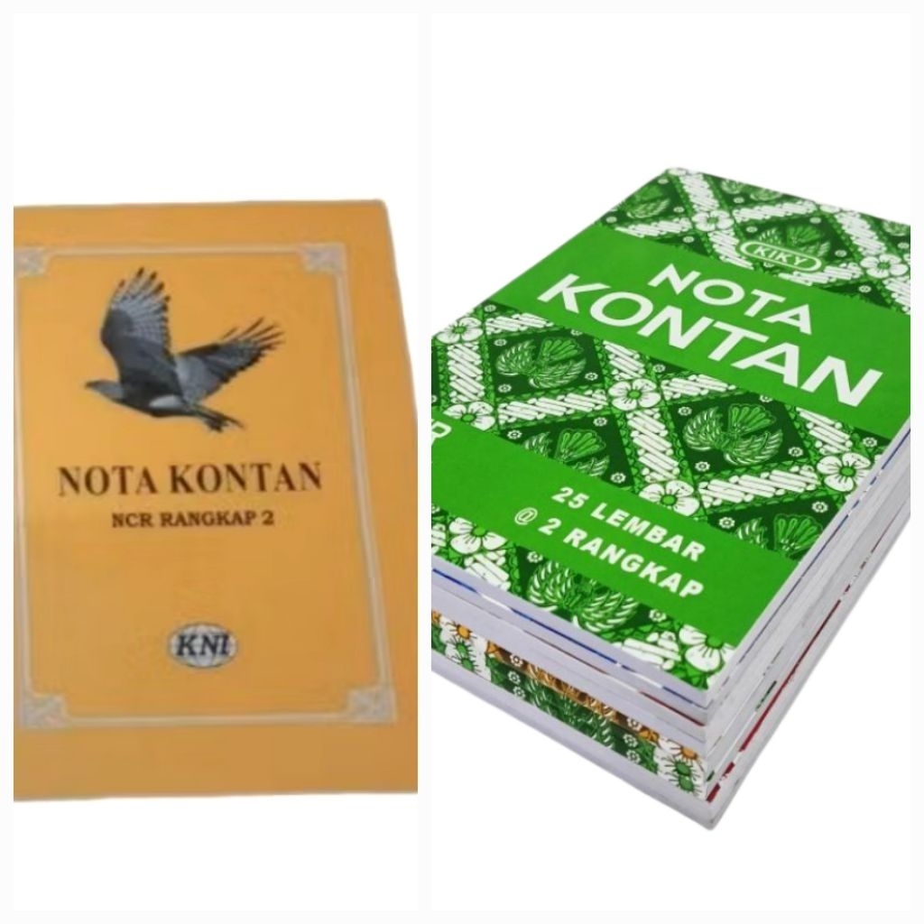 

1PAK nota 2rangkap 2ply kecil K2 bon