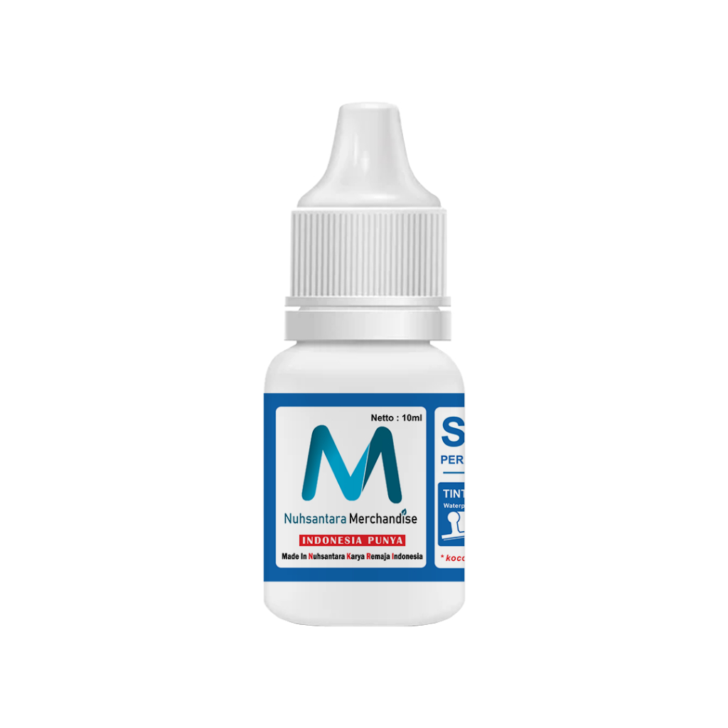 

[COBA] TINTA STEMPEL PERMANENT FLASH 10ML WARNA BIRU