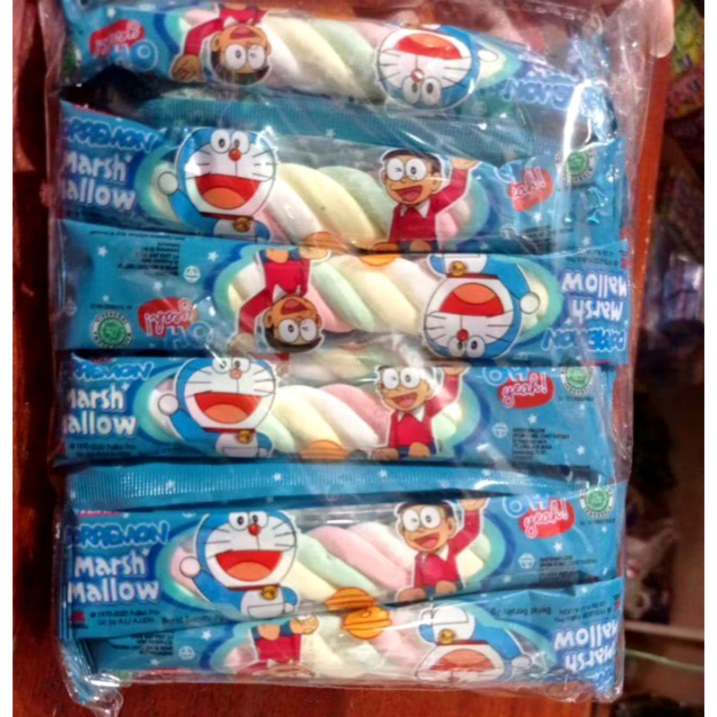 

Marshmallow doraemon isi 20pcs