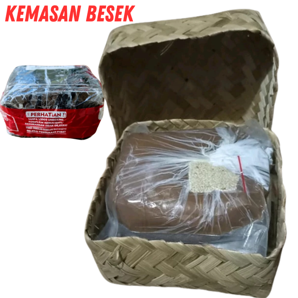 

Jenang Ketan Nganjuk 1 kg besek- JENANG MANTEN legit