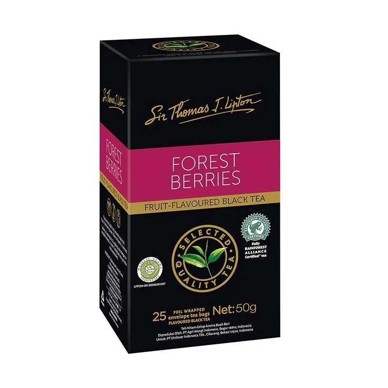 

LIPTON Sir Thomas J Lipton Enveloped Forest Berry