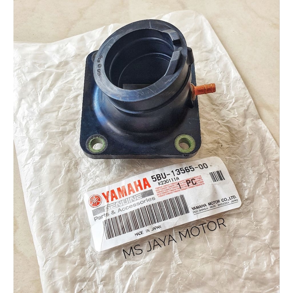 INTAKE MANIFOLD MANIPOL JOIN CARBURATOR ORI YAMAHA 125Z Y125Z 125ZR ORIGINAL YAMAHA GENUINE PARTS