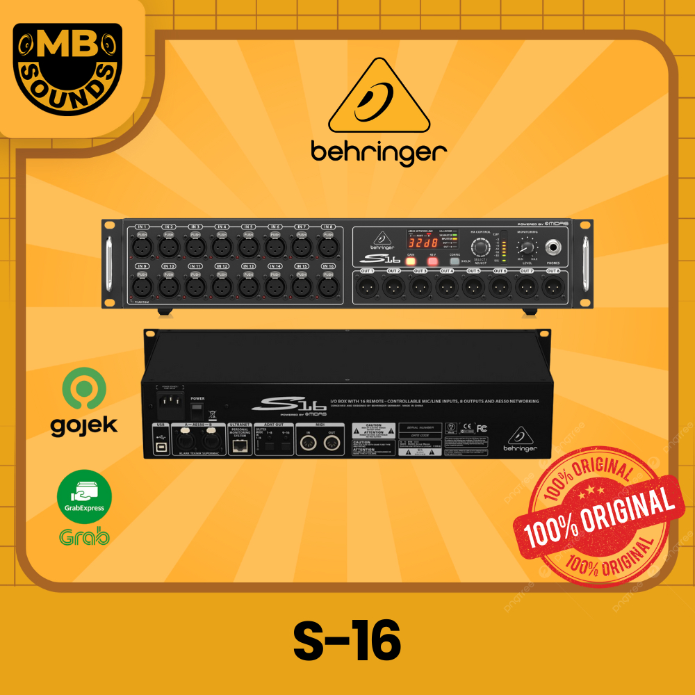 Behringer S16 / S-16 /S 16 Digital Snake ORIGINAL