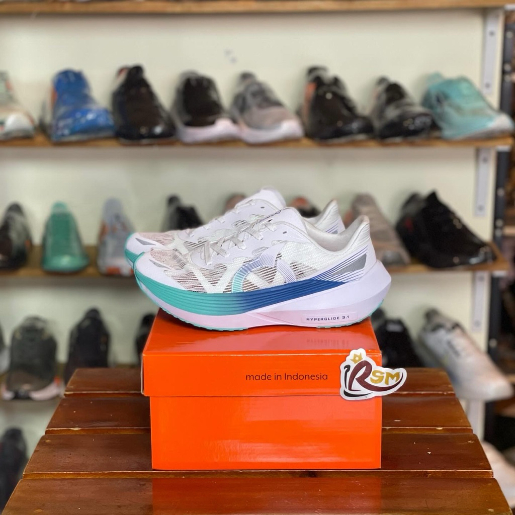 Ortuseight Hyperglide 3.1 White/Cyan