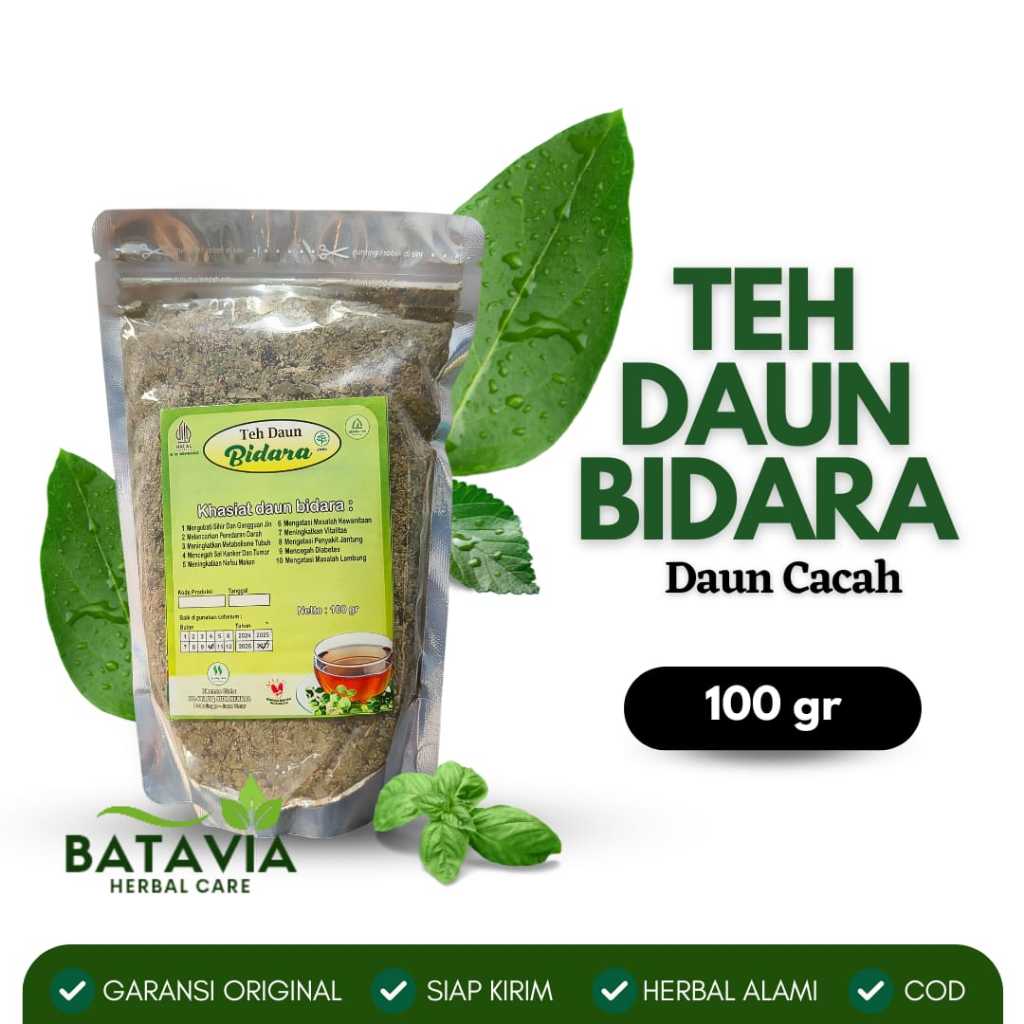 

Teh daun bidara murni dan asli 100% - 100gr