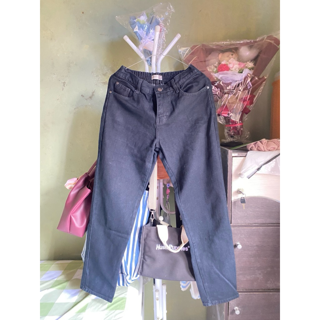 preloved jeans black rodeo