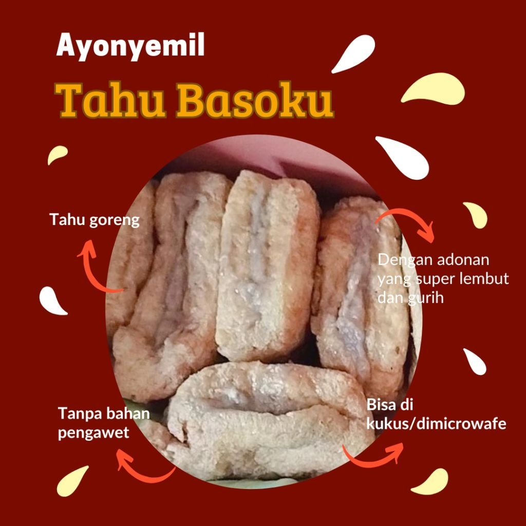 

Tahu Basoku Free Chili Oil || isi 3 pcs || Bisa COD