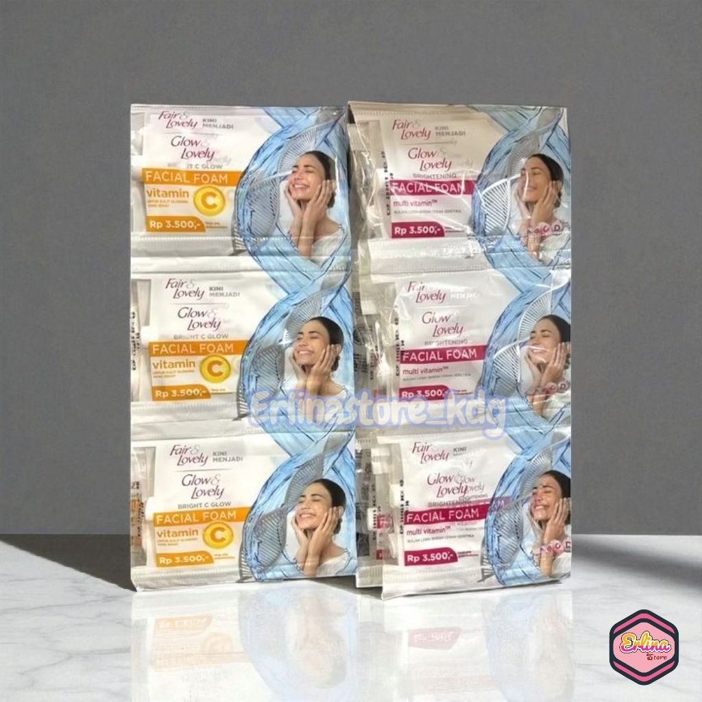 Fair & Lovely sabun sachet.