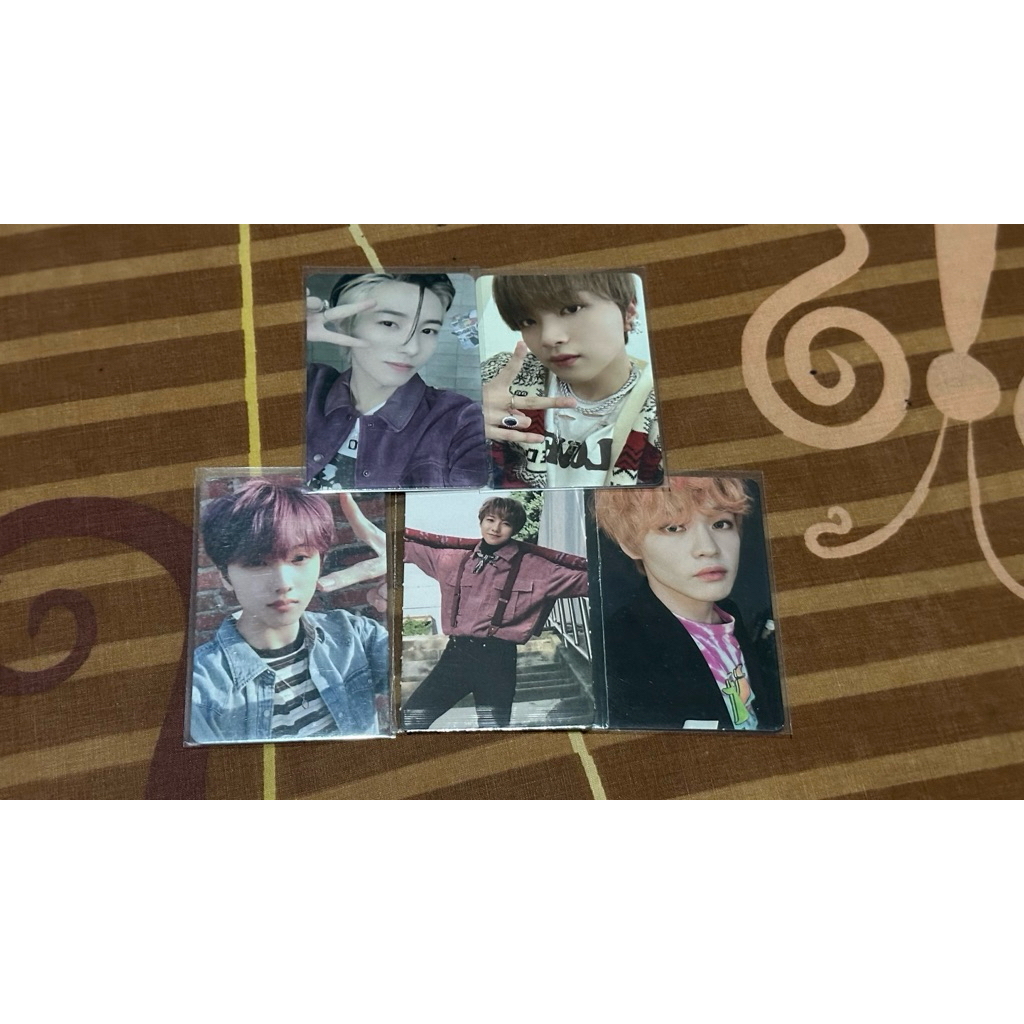 photocard pc renjun haechan chenle jisung nct dream sg18 crazy jewel hot sauce agent hello future