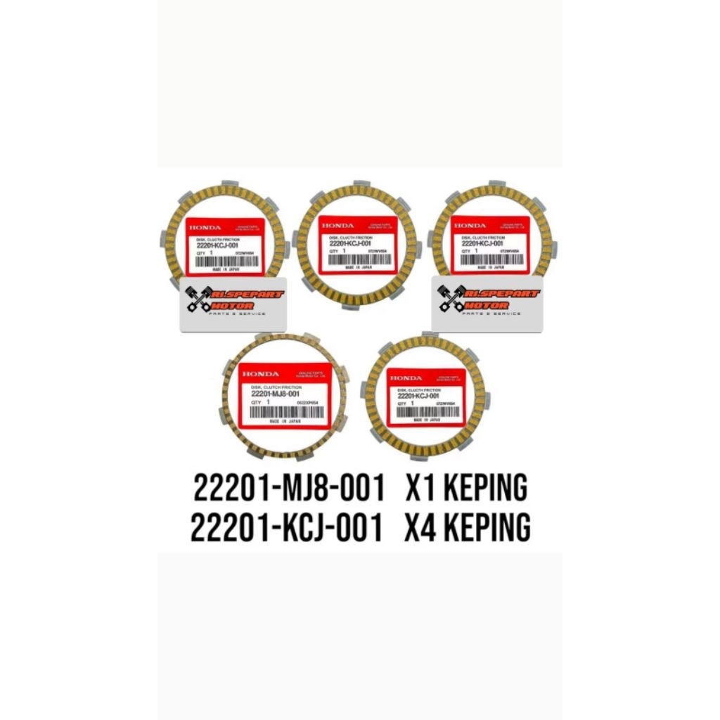 Kampas kopling Tiger Lama / Tiger Revo / Tiger 2000 / Tiger Monoshock / Tiger OLD KCJ