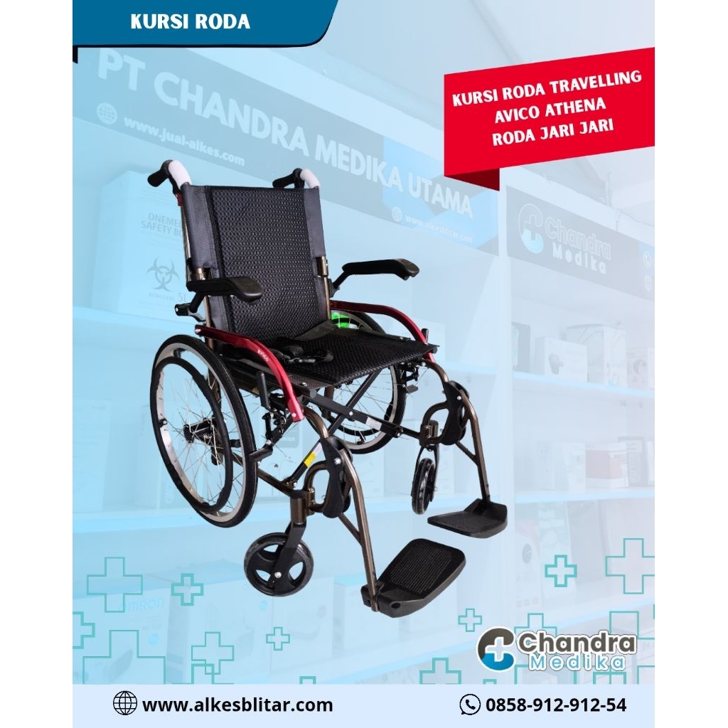 Kursi Roda Avico Athena Roda Jari Jari