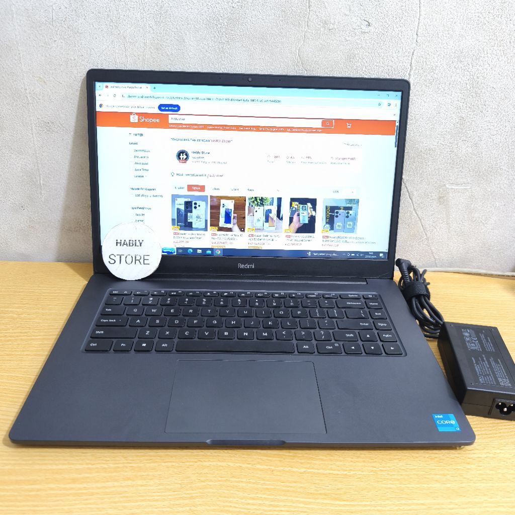 LAPTOP XIAOMI REDMIBOOK 15 CORE i3 1115G4 8GB SSD 512GB 15 INCH SECOND MULUS BERGARANSI