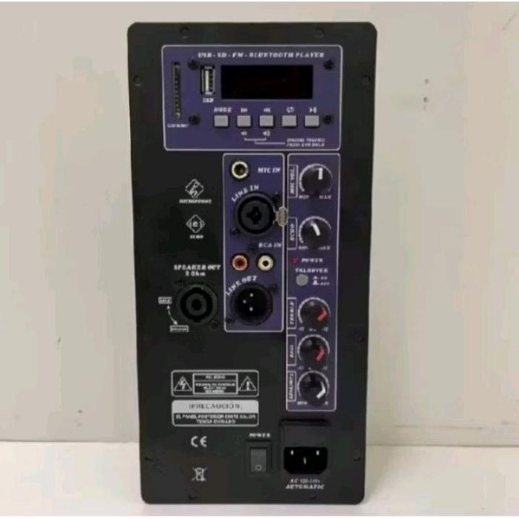 Power Kit Mini Class D 500 Watt Bluetooth USB Display Digital