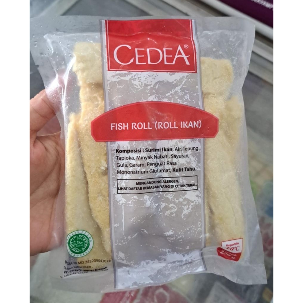

CEDEA FISH ROLL / ROLL IKAN 250GR