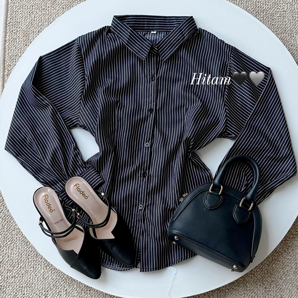 Kemeja Wispie Girl Boss Fit Body