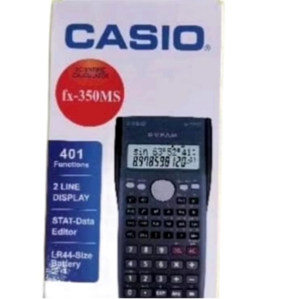 

KALKULATOR CASIO SCIENTIFIC 350MS ORIGINAL HIGH QUALITY / KALKULATOR CASIO SCIENTIFIC FX-350MS