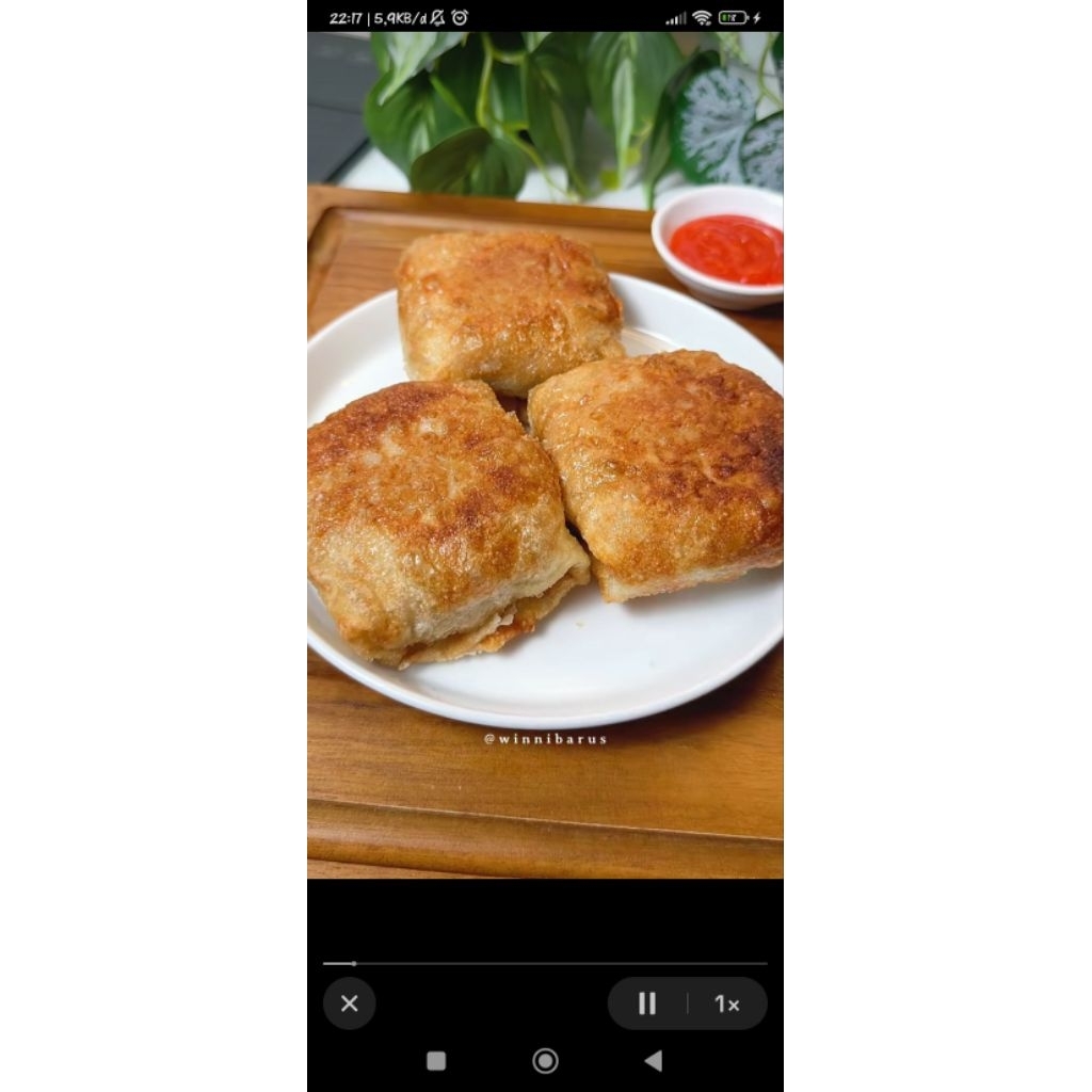 

dimsum goreng keju lumer