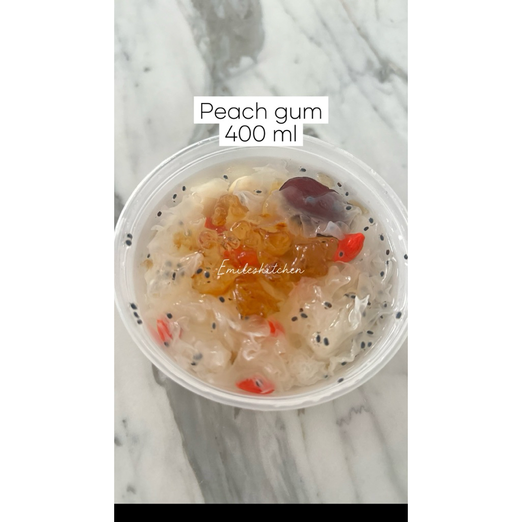 

Emiles kitchen | peachgum | dessert | minuman sehat