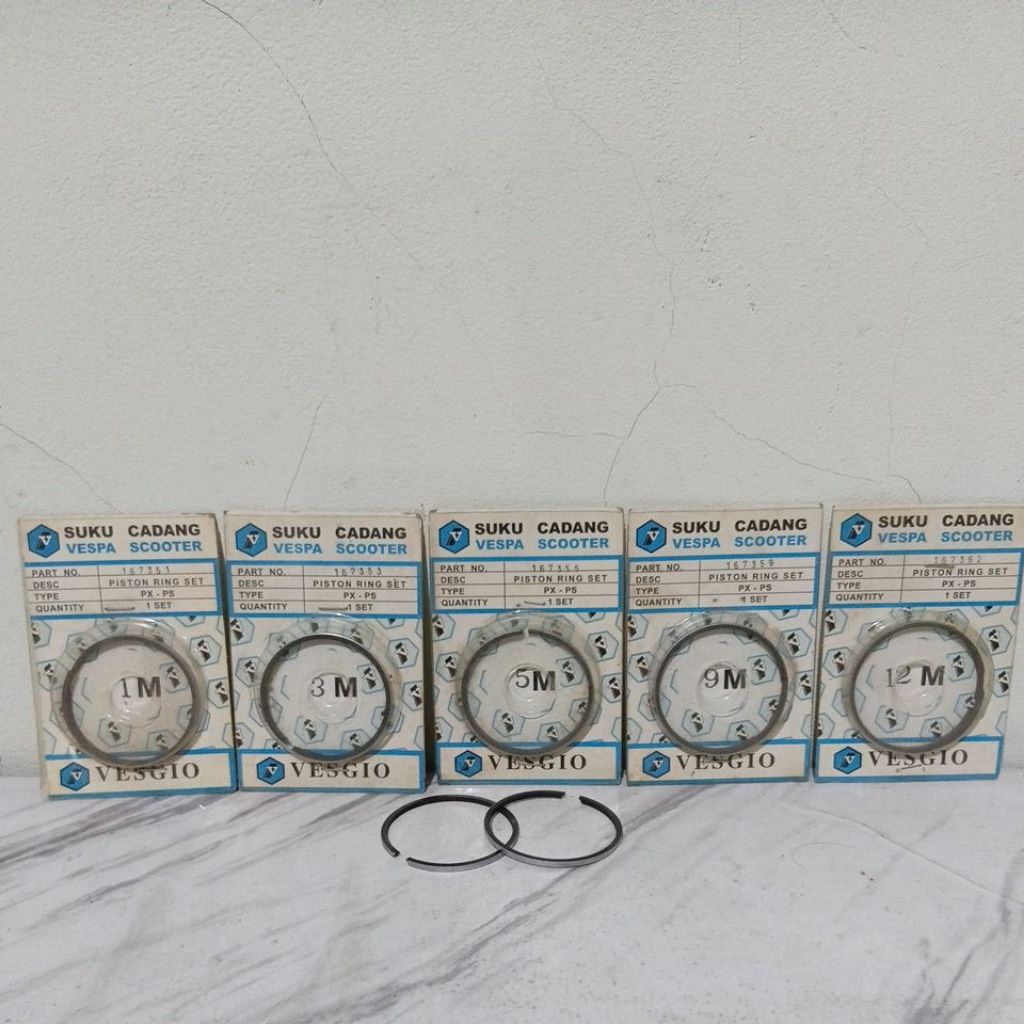 Ring Seher Vespa PX PS Os 1M, 3M, 5M, 9M, 12M