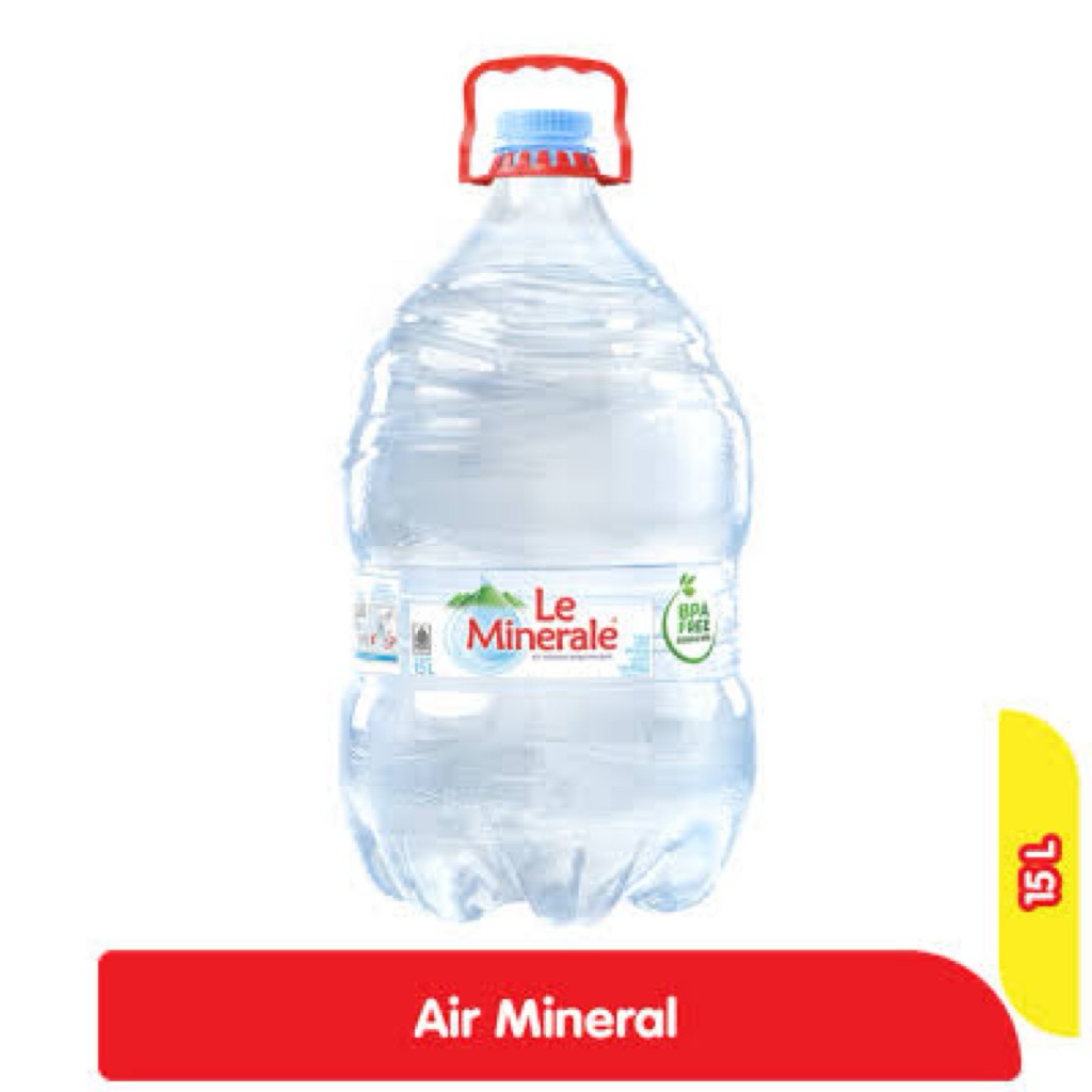 

Le mineral 15 L include galon