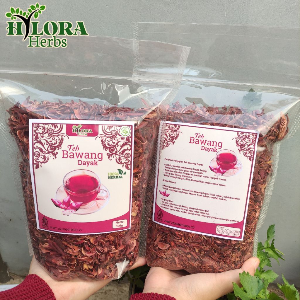 

Teh Bawang Dayak Kering 500g - Teh Herbal 100% Asli