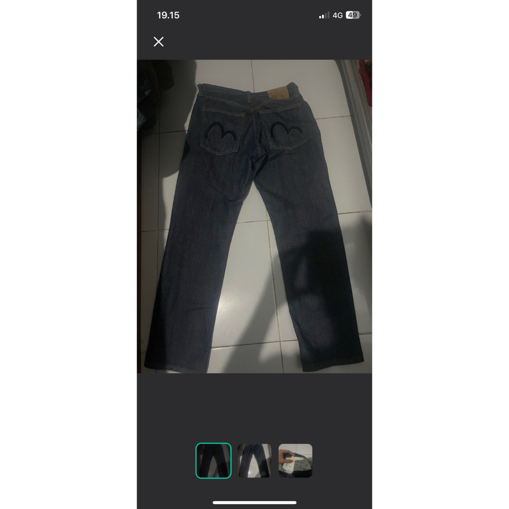 evisu japanese jeans 32