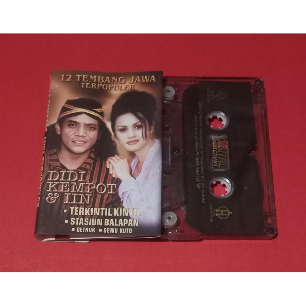 kaset pita DIDI KEMPOT & IIN / 12 Tembang Jawa Terpopuler