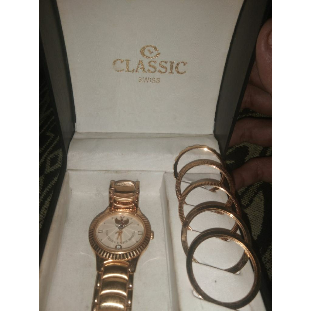 Jam Tangan Classic Swiss Original 24K