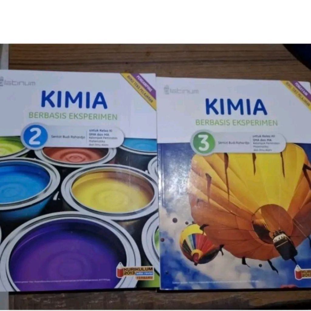 KIMIA BERBASIS EKSPERIMEN UNTUK SMA/MA KELAS XI.XII/11.12 KURIKULUM 2013. BUKU BARU KUALITAS ORIGINA