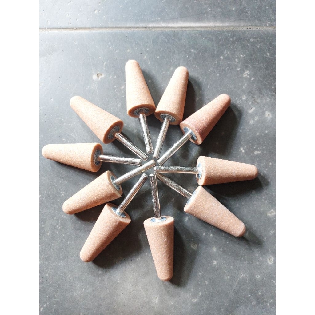 BATU GERINDA BOTOL KINIK 25×50×6MM KINIK MOUNTED STONE