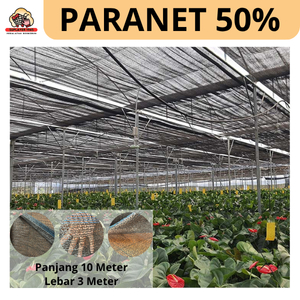 Paranet 50% (Panjang 10 meter x lebar 3 meter) - Anti UV