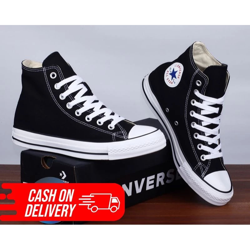 PROMO SEPATU CONVERSE ALLSTAR ALL STAR TINGGI HITAM PUTIH SEPATU ANAK SEKOLAH TINGGI HITAM PUTIH PRI
