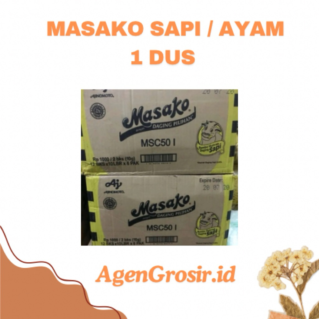 

A Grosir - Masako Sapi / Ayam 1 DUS