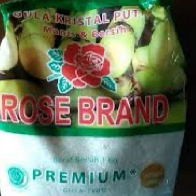 

Gula Pasir Premium ROSE BRANDG Kristal Tebu Putih Bersih ijo