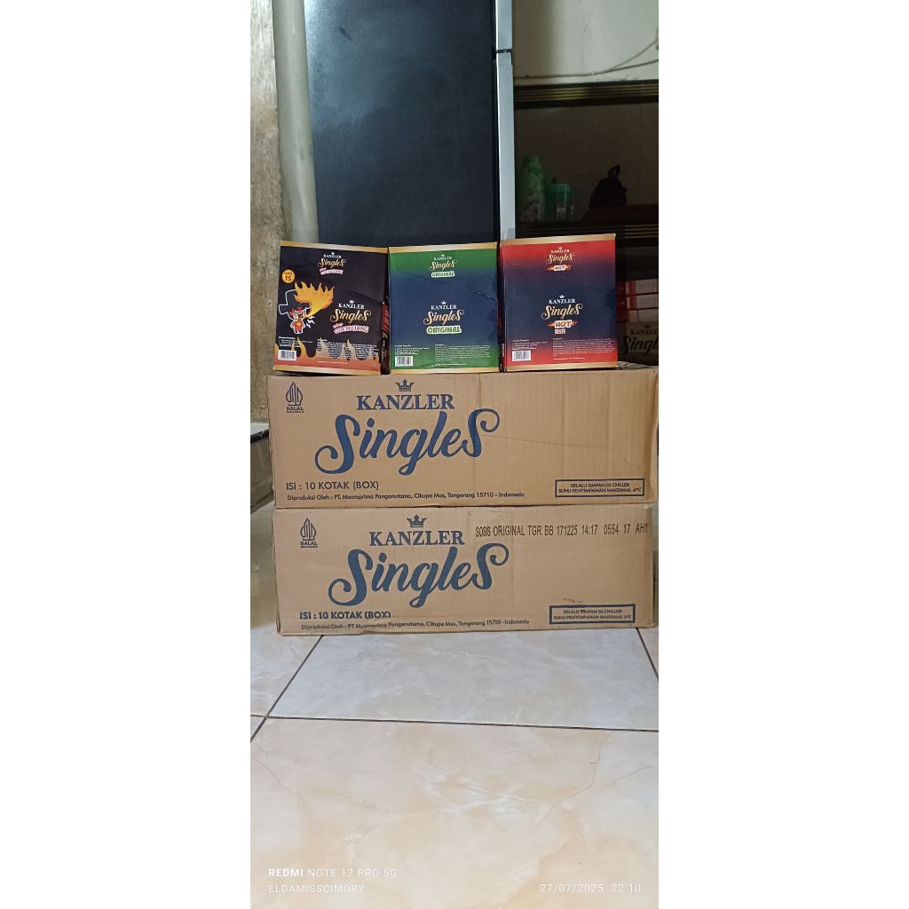 

sosis kanzler 1 karton isi 10box fresh baru