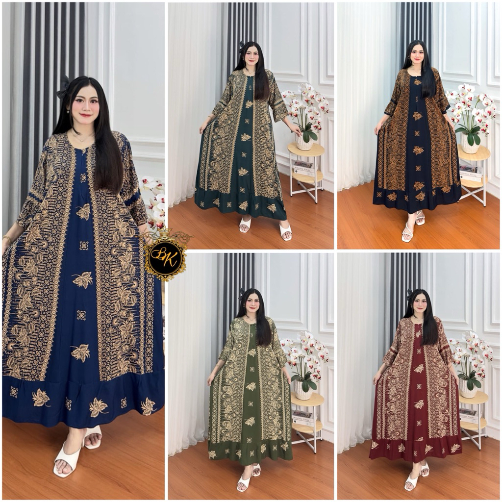 Longdress Selvi Jumbo Ld 130| Gamis Selvi Jumbo Ld 130| Gamis Jumbo Terbaru