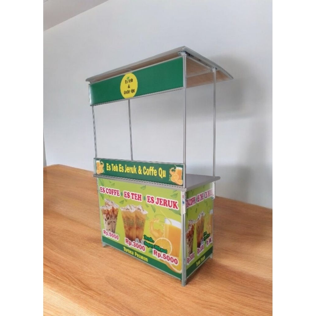 booth portable pakai ATAP